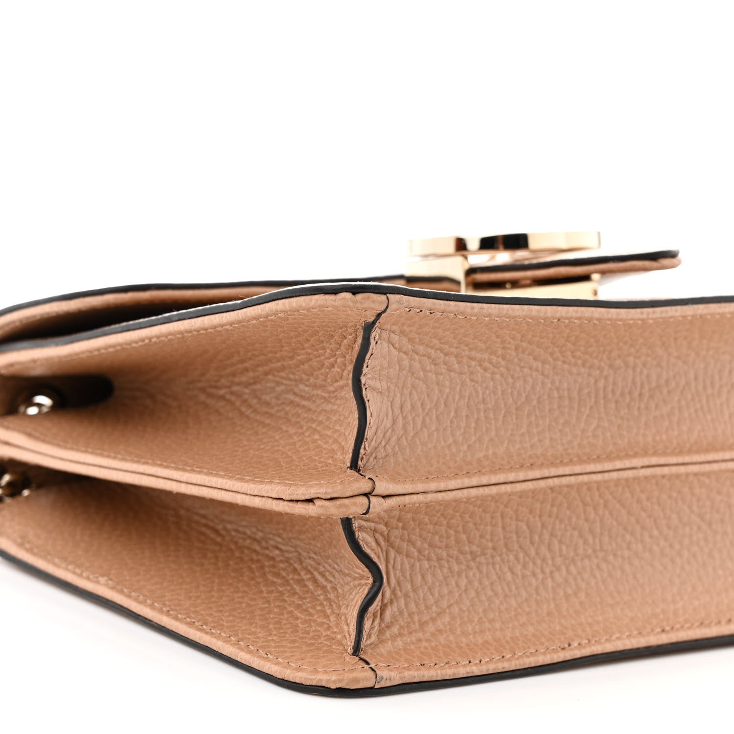 Gucci Dollar Calfskin Small Interlocking G Shoulder Bag Camelia 9 of 10