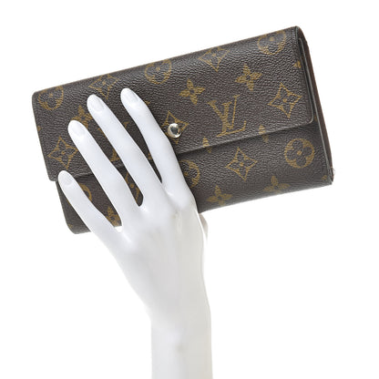 Louis Vuitton Monogram Porte Tresor International Wallet 2 of 18