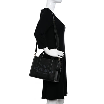 Marc Jacobs Grained Calfskin Micro The Tote Bag Black 2 of 10