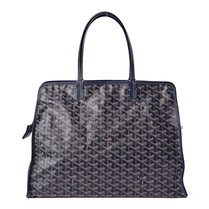 Goyard Goyardine Sac Hardy Pet Carrier PM Navy 3 of 11