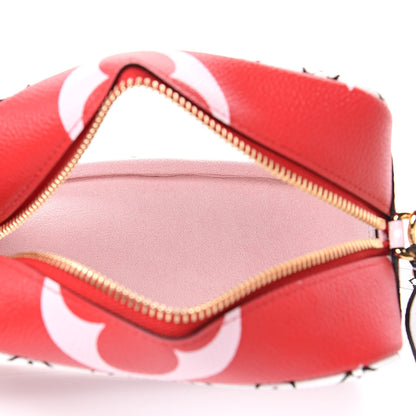 Louis Vuitton Monogram Giant Beach Pouch Rouge 5 of 9