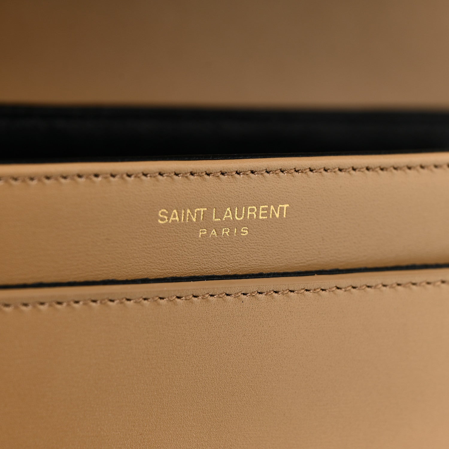 Saint Laurent Box Calfskin Monogram Medium Solferino Satchel Natural Tan 7 of 12