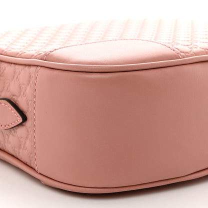 Gucci Soft Microguccissima Mini Bree Messenger Bag Soft Pink 9 of 10