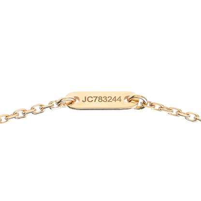 Van Cleef & Arpels 18K Yellow Gold Mother of Pearl Sweet Alhambra Pendant Necklace 6 of 6