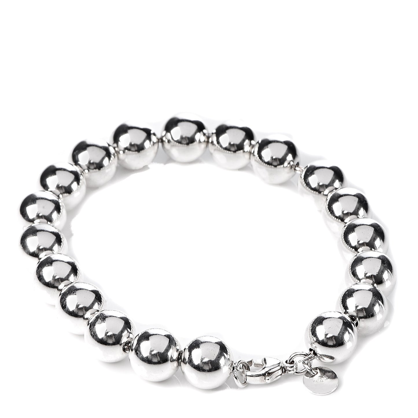 Sterling Silver 10mm HardWear Ball Bracelet