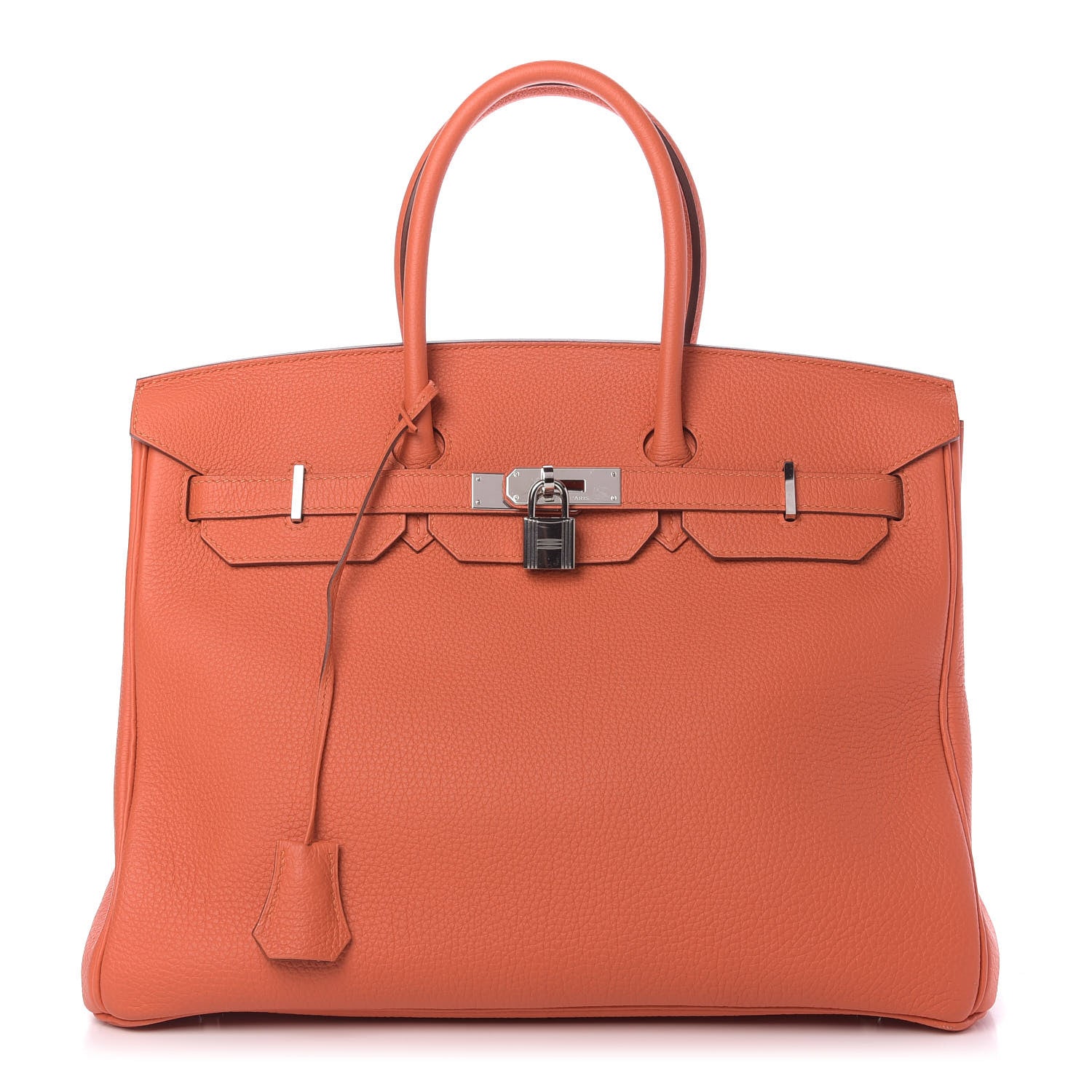 Hermes Togo Birkin 35 Feu 1 of 11