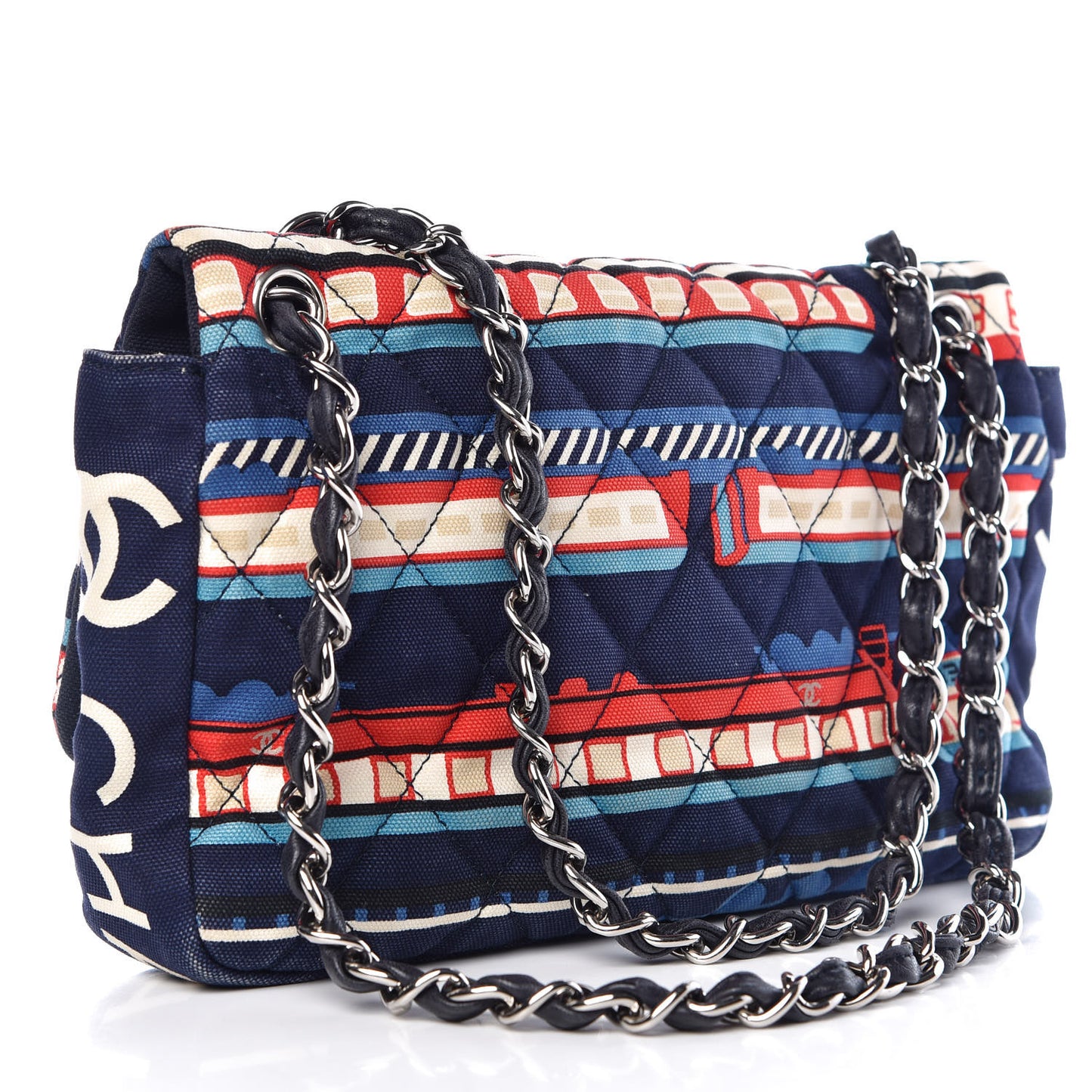Canvas Le Train Medium Flap