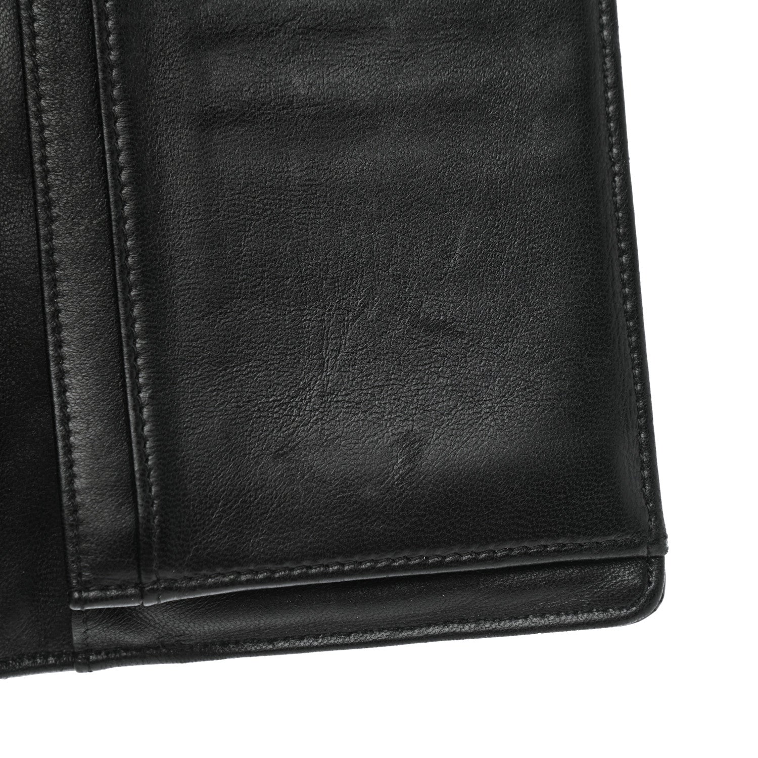 Chanel Patent Quilted Flap Wallet Black 10 of 12