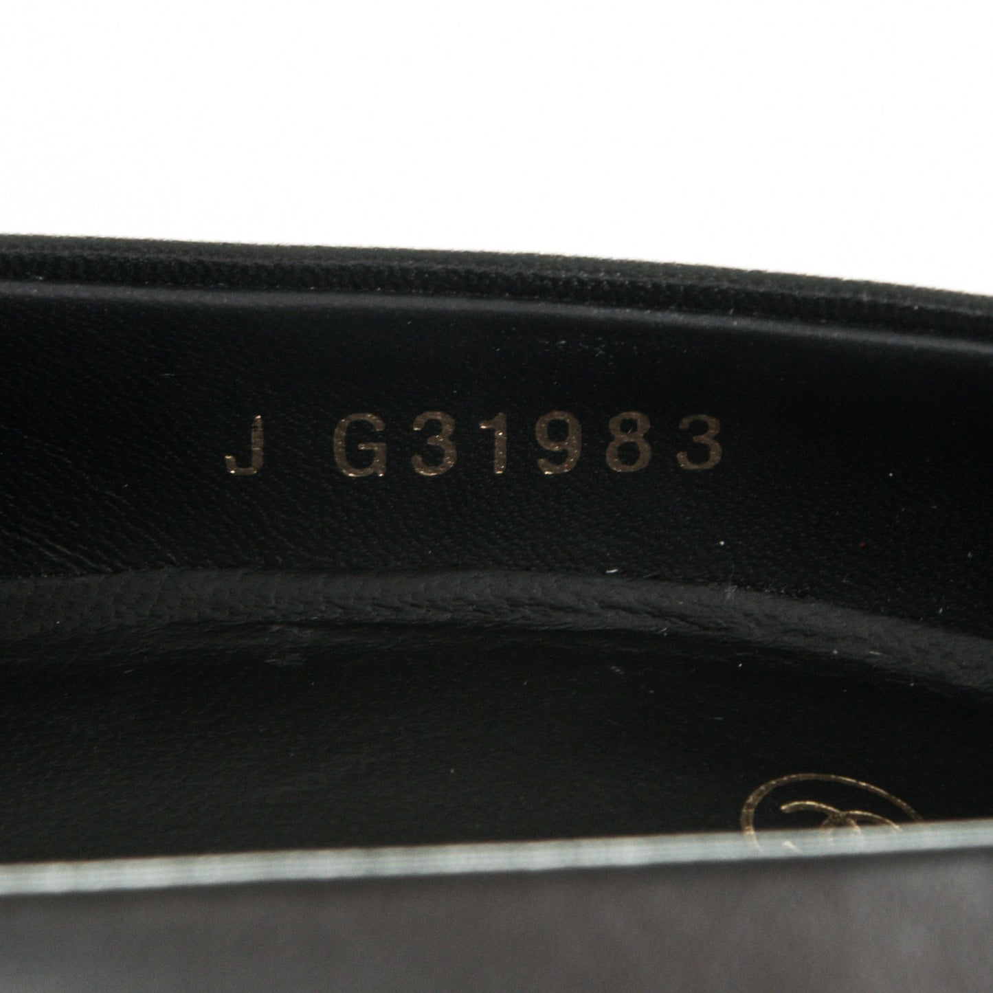 Goatskin Grosgrain Cap Toe Pearl Pumps 37 Black