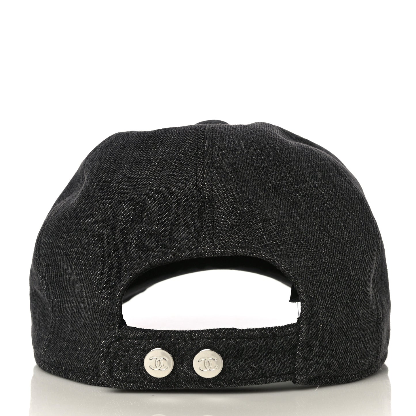 Cotton Sequin CC Cap Hat Black