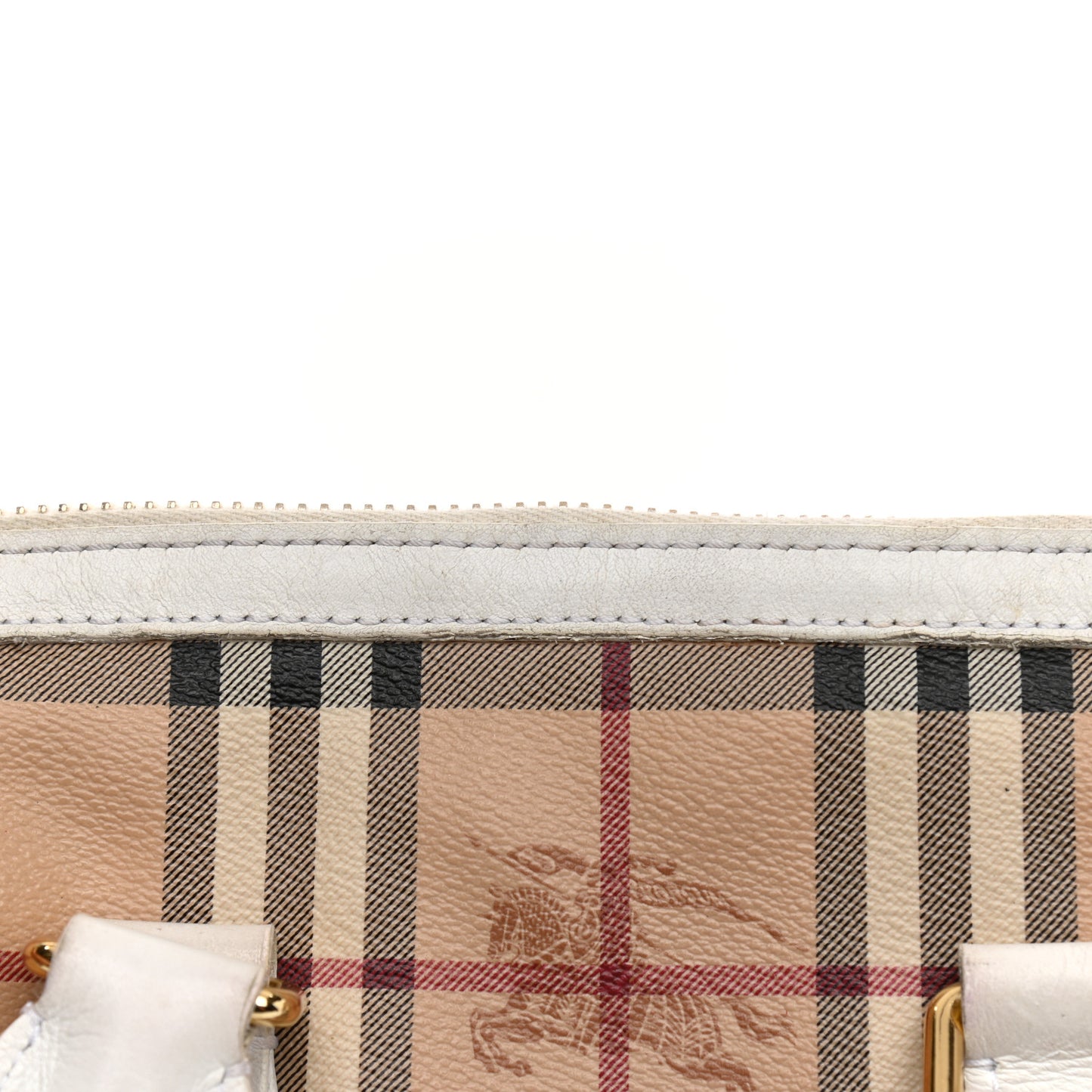 Haymarket Check Small Gladstone White