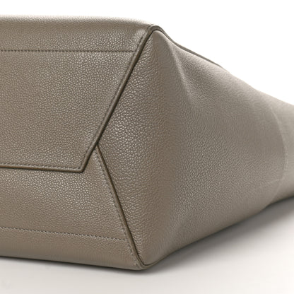 Celine Soft Grained Calfskin Sangle Bucket Bag Taupe 6 of 11