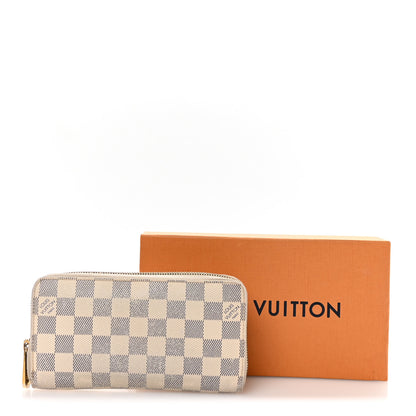 Louis Vuitton Damier Azur Zippy Organizer Wallet 8 of 9