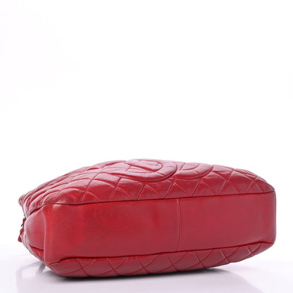 Chanel Caviar Quilted Timeless CC Soft Tote Red 3 of 4