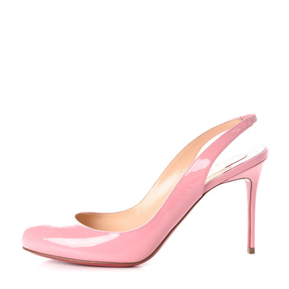 Christian Louboutin Patent Fifi Sling 85 Pumps 39.5 Dolly 1 of 8