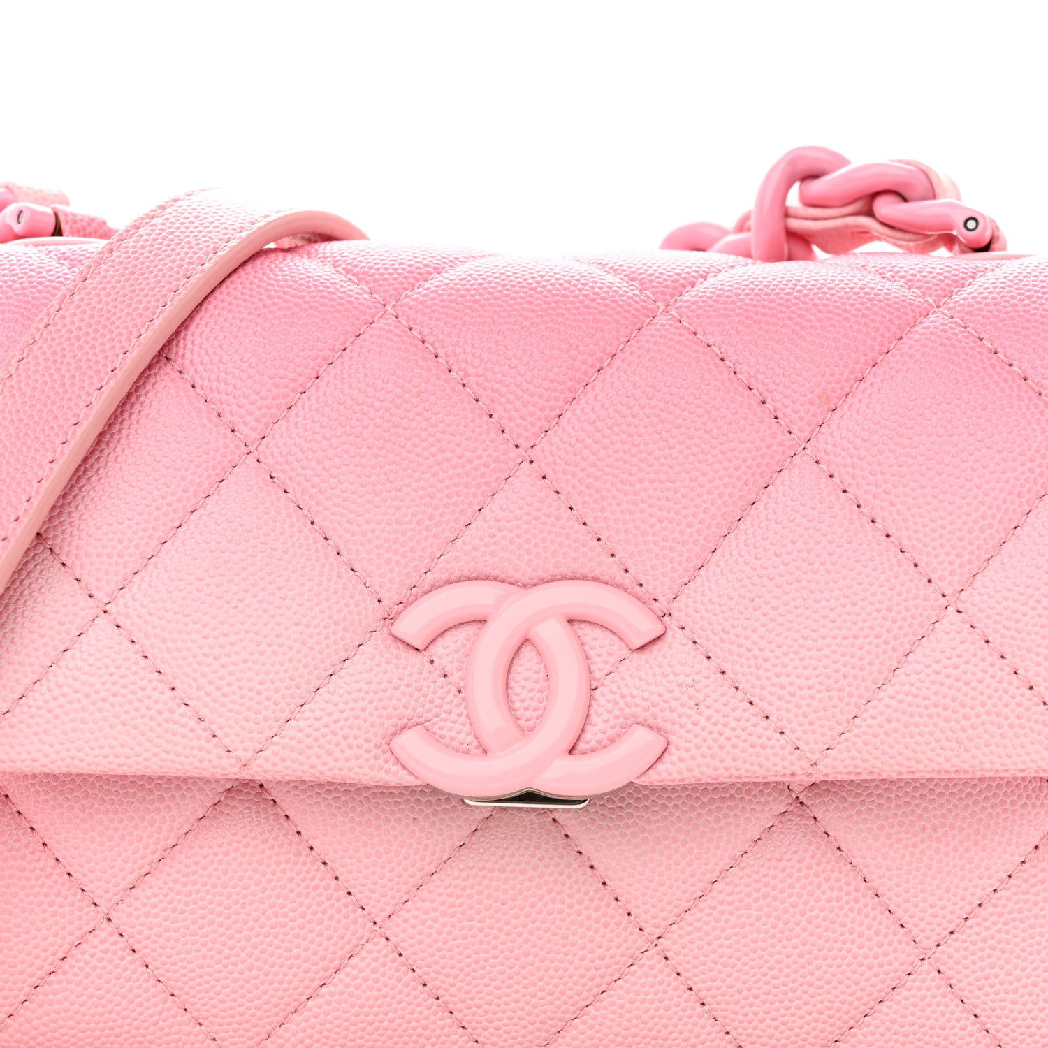 Chanel Shaded Caviar Quilted My Everything Small Flap Pink Light Pink 8 of 11