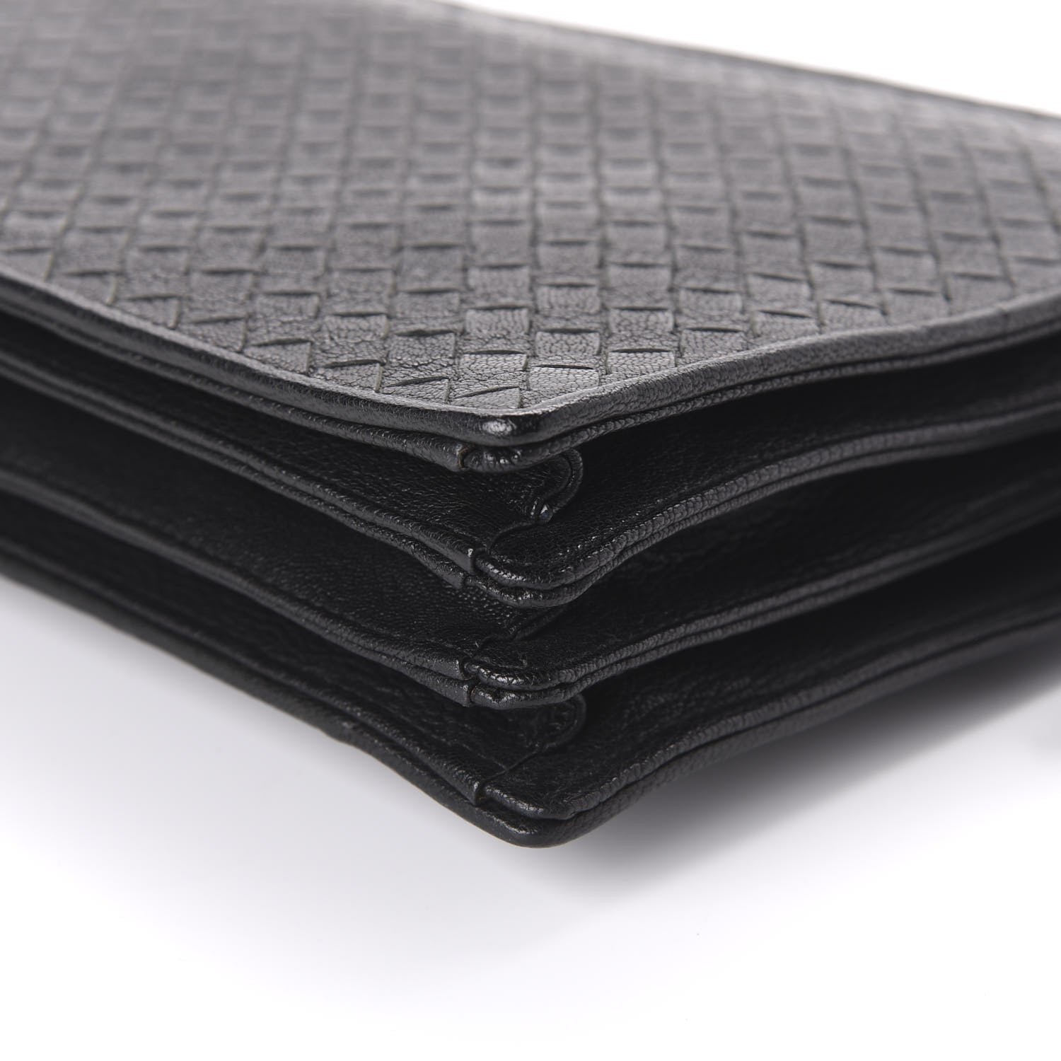 Bottega Veneta Cervo Intrecciato Document Case Black 7 of 10