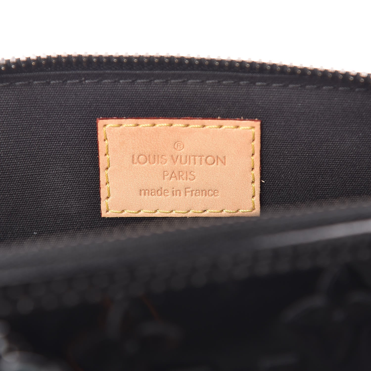 Louis Vuitton Vernis Alma BB Noir Magnetique 6 of 9