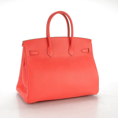 Hermes Epsom Birkin 35 Rose Jaipur 3 of 31