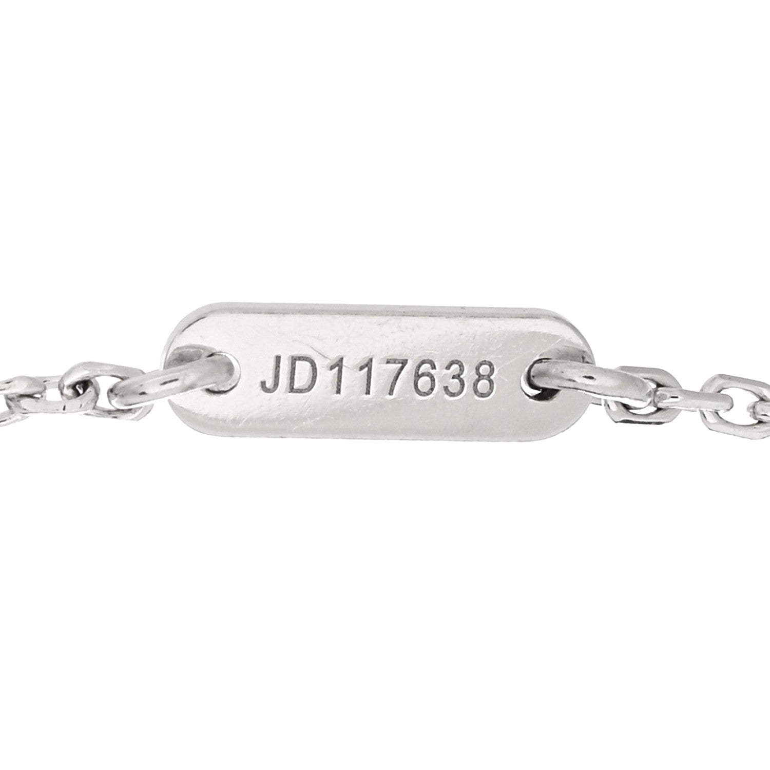 Van Cleef & Arpels 18K White Gold Diamond Sweet Alhambra Bracelet 4 of 5
