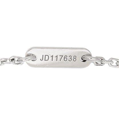 Van Cleef & Arpels 18K White Gold Diamond Sweet Alhambra Bracelet 4 of 5