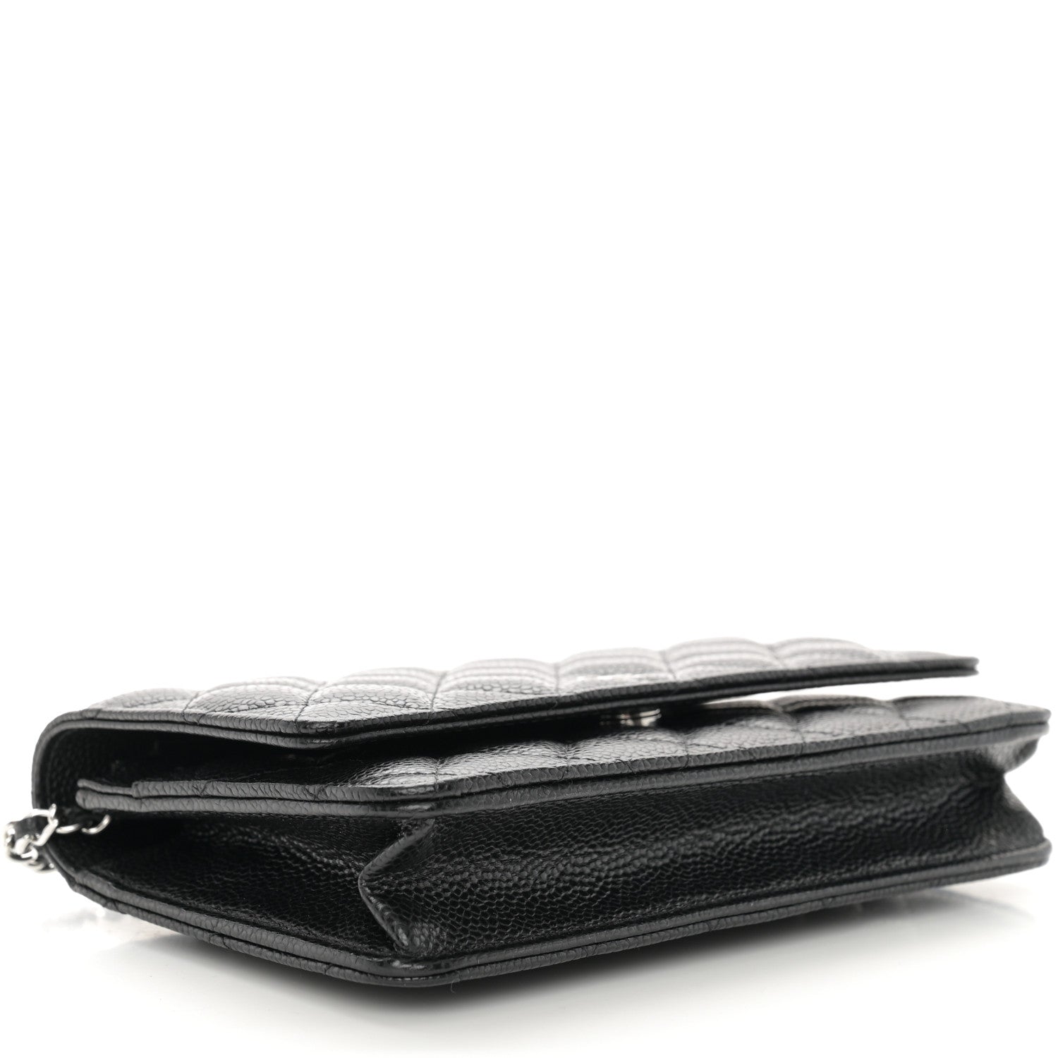 Chanel Caviar Quilted Wallet on Chain WOC Black 4 of 12