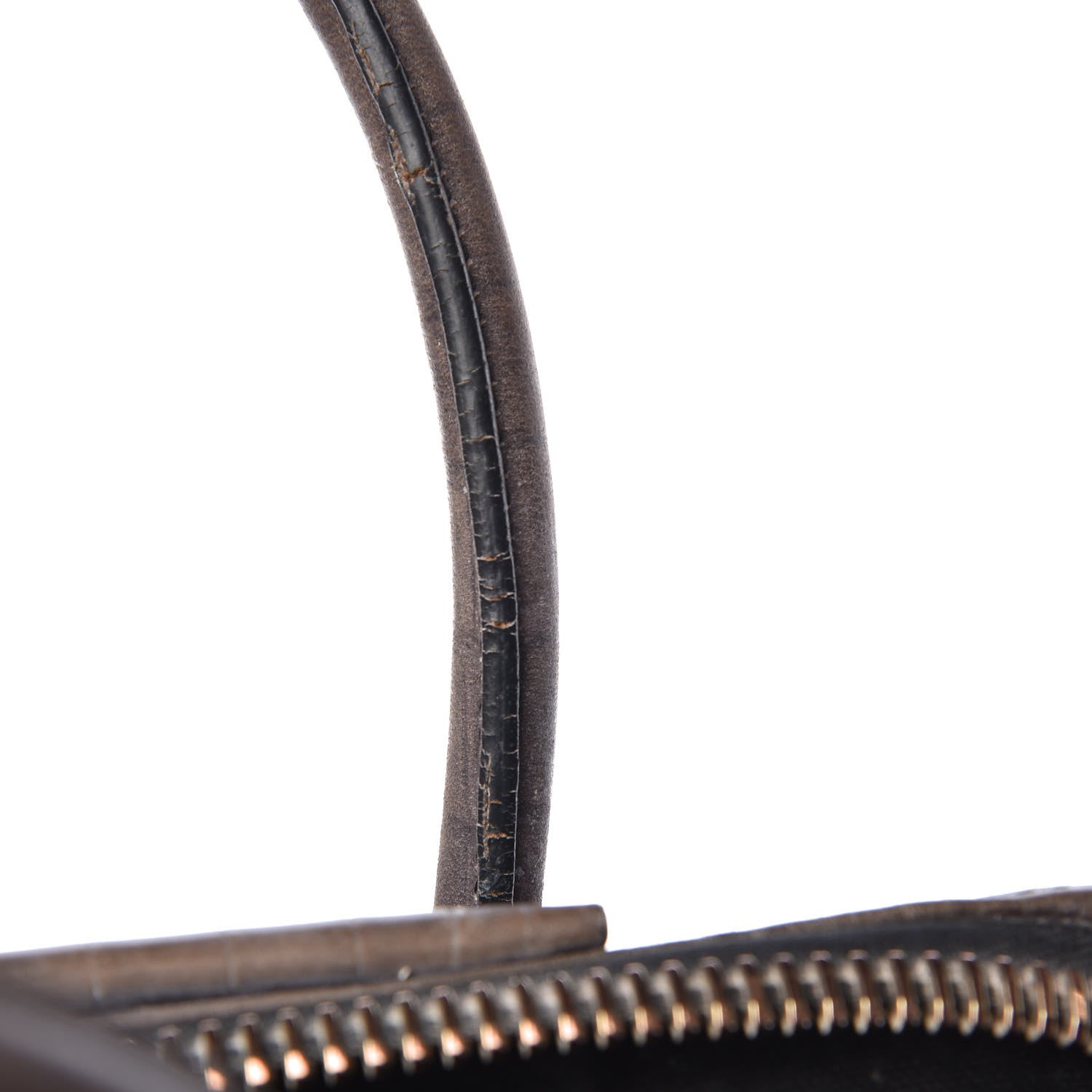 Givenchy Nubuck Crocodile Embossed Medium Antigona Washed Black 29 of 35