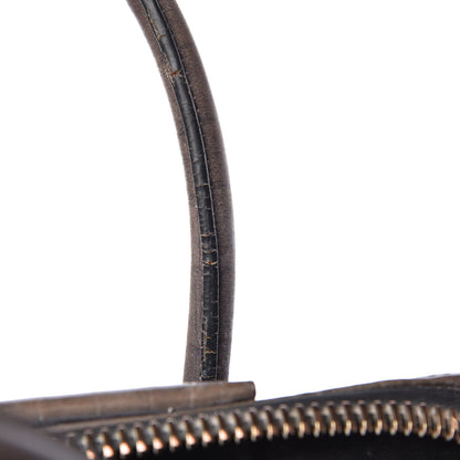 Givenchy Nubuck Crocodile Embossed Medium Antigona Washed Black 29 of 35