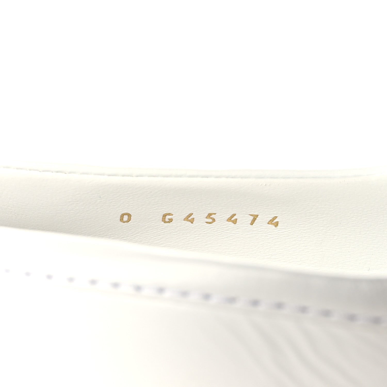Chanel Crumpled Lambskin Quilted CC Turnlock Loafers 37 White 7 of 10