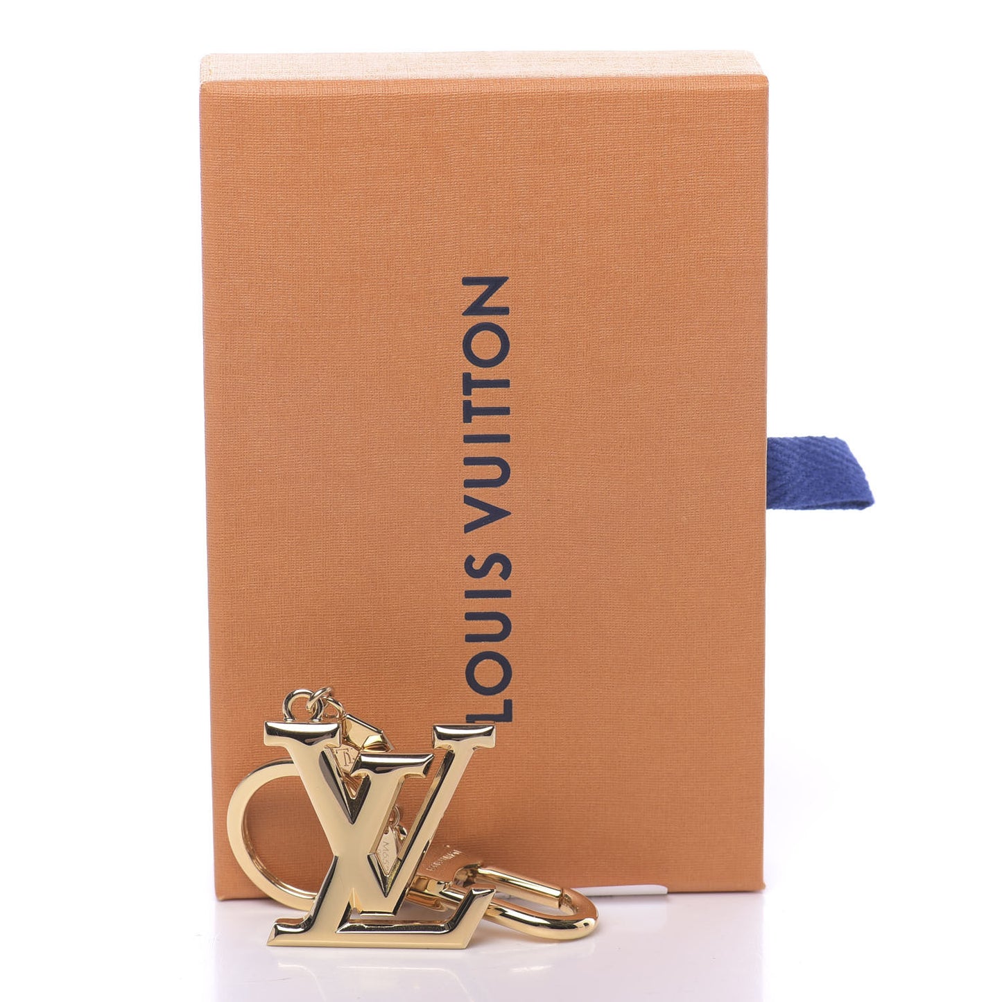 LV Facettes Bag Charm Key Holder Gold