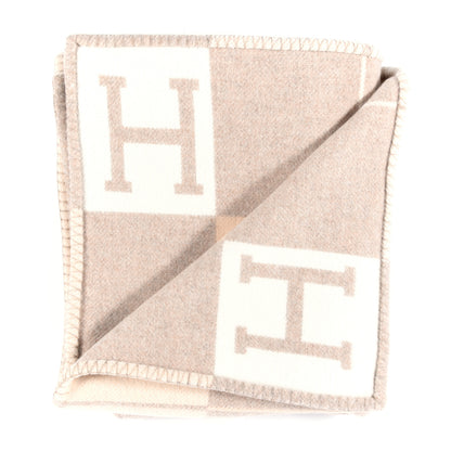 Hermes Wool Cashmere Avalon III Blanket Coco Camomille 2 of 3