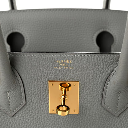 Hermes Togo Birkin 30 Gris Mouette 6 of 10