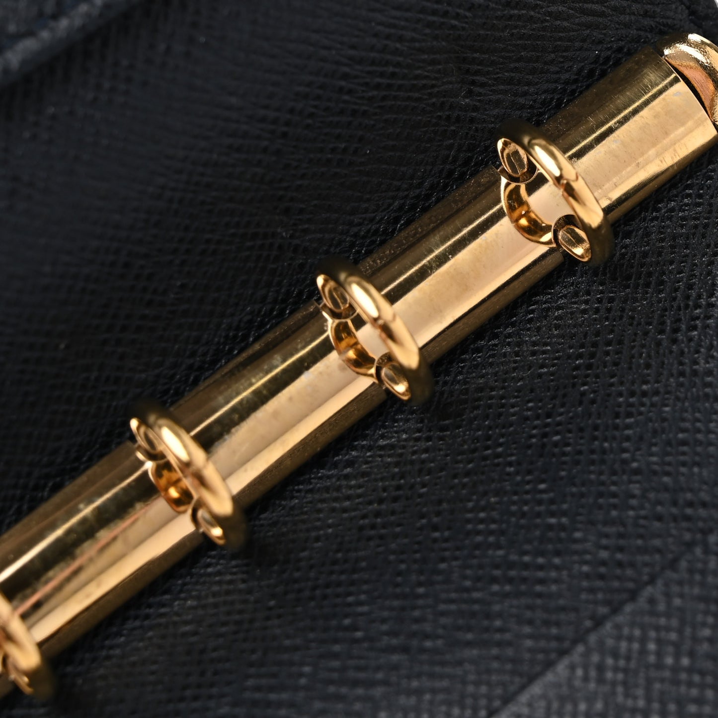 Mini Monogram Small Ring Agenda Cover Blue