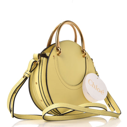 Chloe Calfskin Suede Small Pixie Bag Lemonade 3 of 7