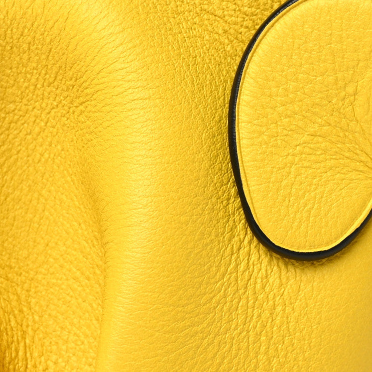 Loewe Calfskin Elephant Pouch Yellow 9 of 9