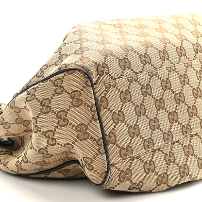Gucci Monogram Medium Sukey Tote Dark Brown 8 of 9