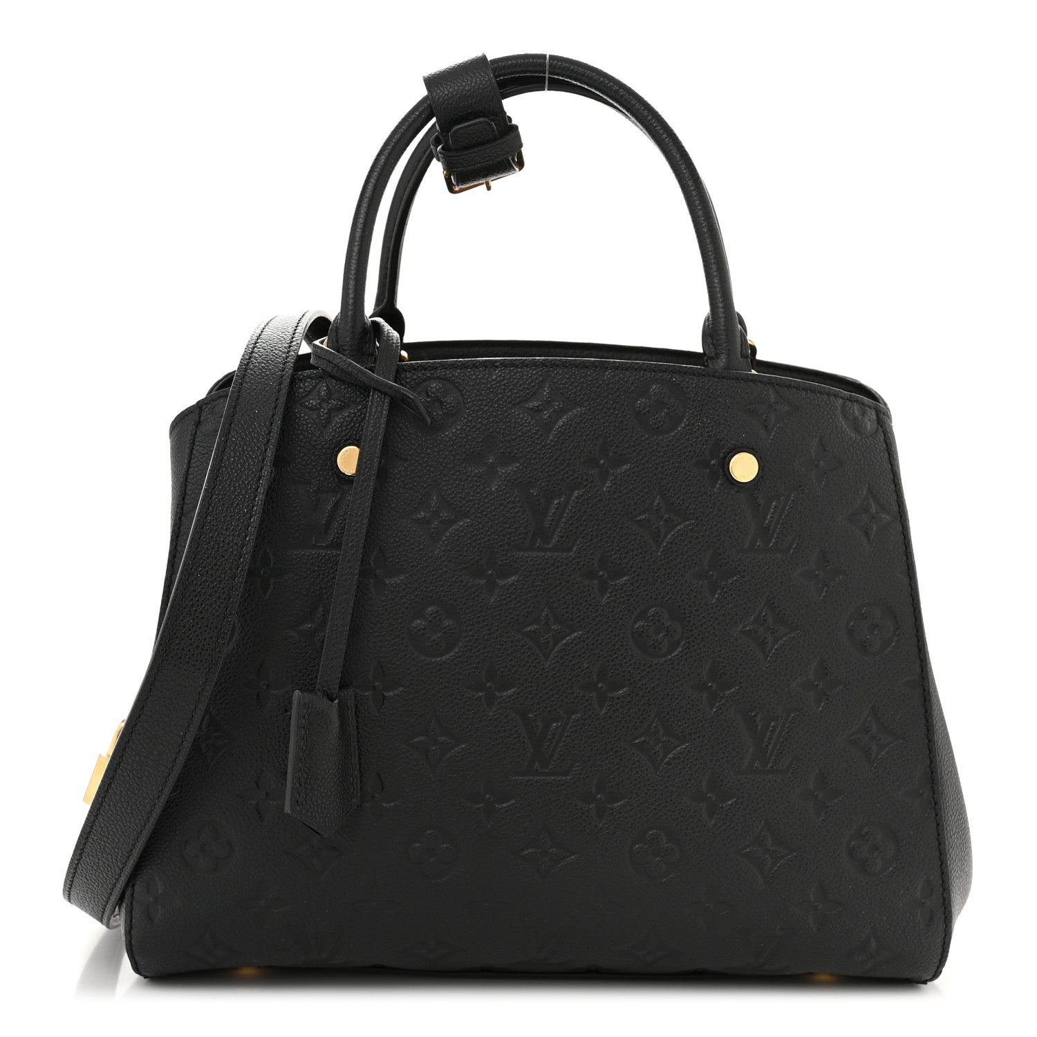 Louis Vuitton Empreinte Montaigne MM Black 1 of 10