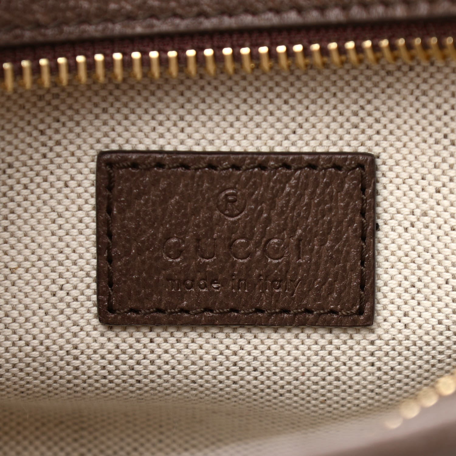 Gucci Monogram Jumbo GG Textured Dollar Calfskin Web Mini Crossbody Bag Camel Ebony New Acero 5 of 10