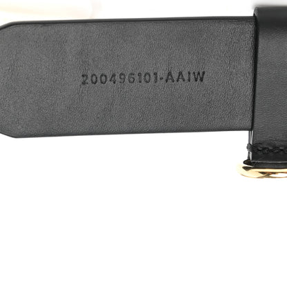 Fendi Vitello King Clip Belt Black 4 of 5