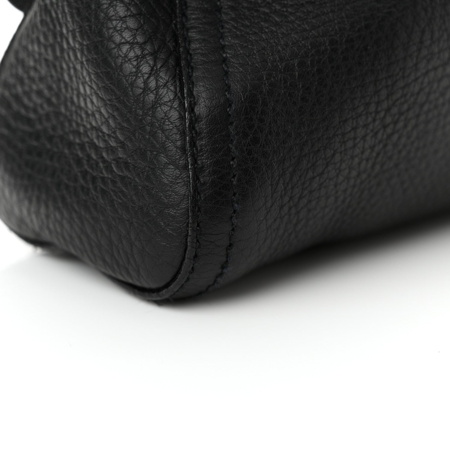 Prada Vitello Daino Swing Flap Shoulder Bag Black 12 of 13