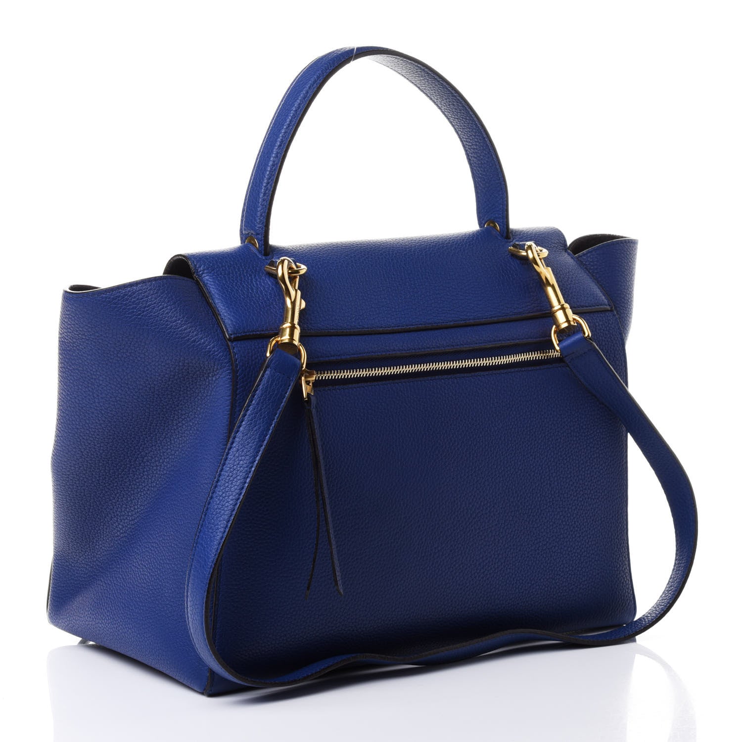Celine Grained Calfskin Small Belt Bag Indigo 2 of 4