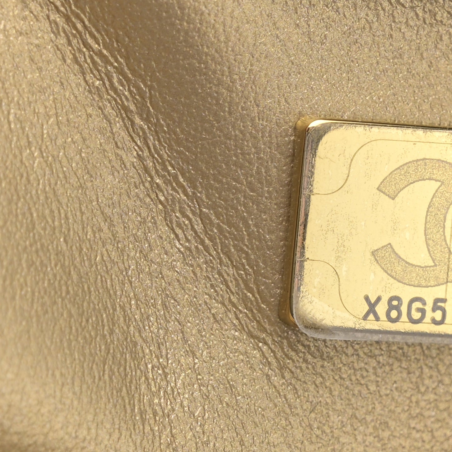 Lambskin Quilted Pearl Small Flap Black