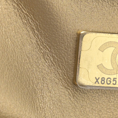 Chanel Lambskin Quilted Pearl Small Flap Black 7 of 10