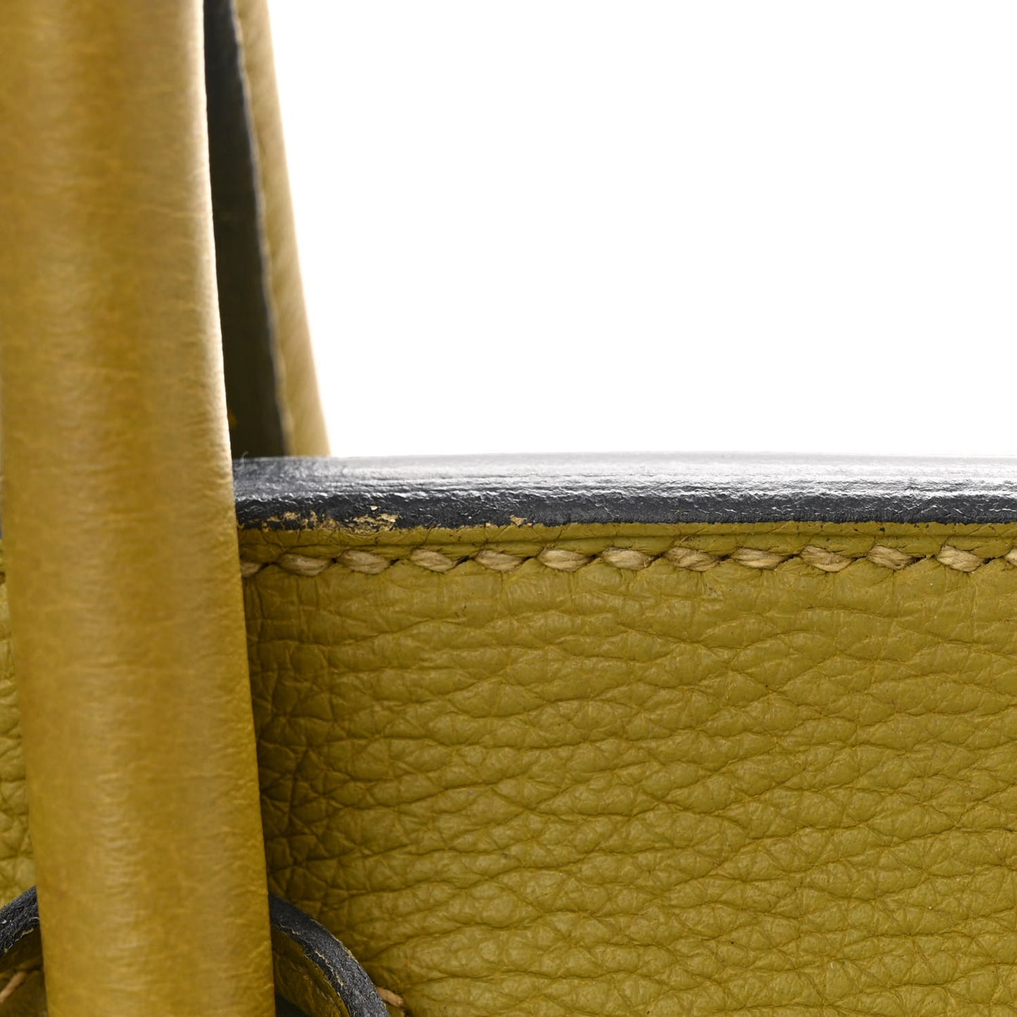 Taurillon Clemence JPG Birkin 42 Chartreuse