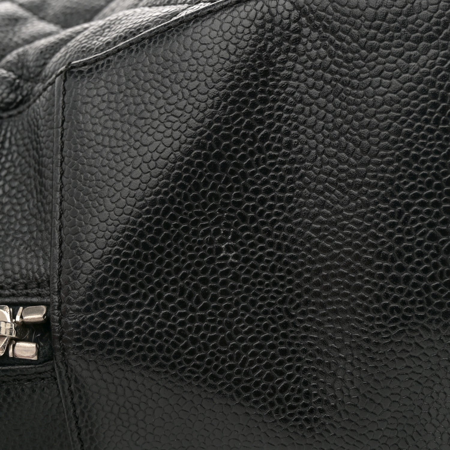 Chanel Caviar Quilted Bowler Black 11 of 11