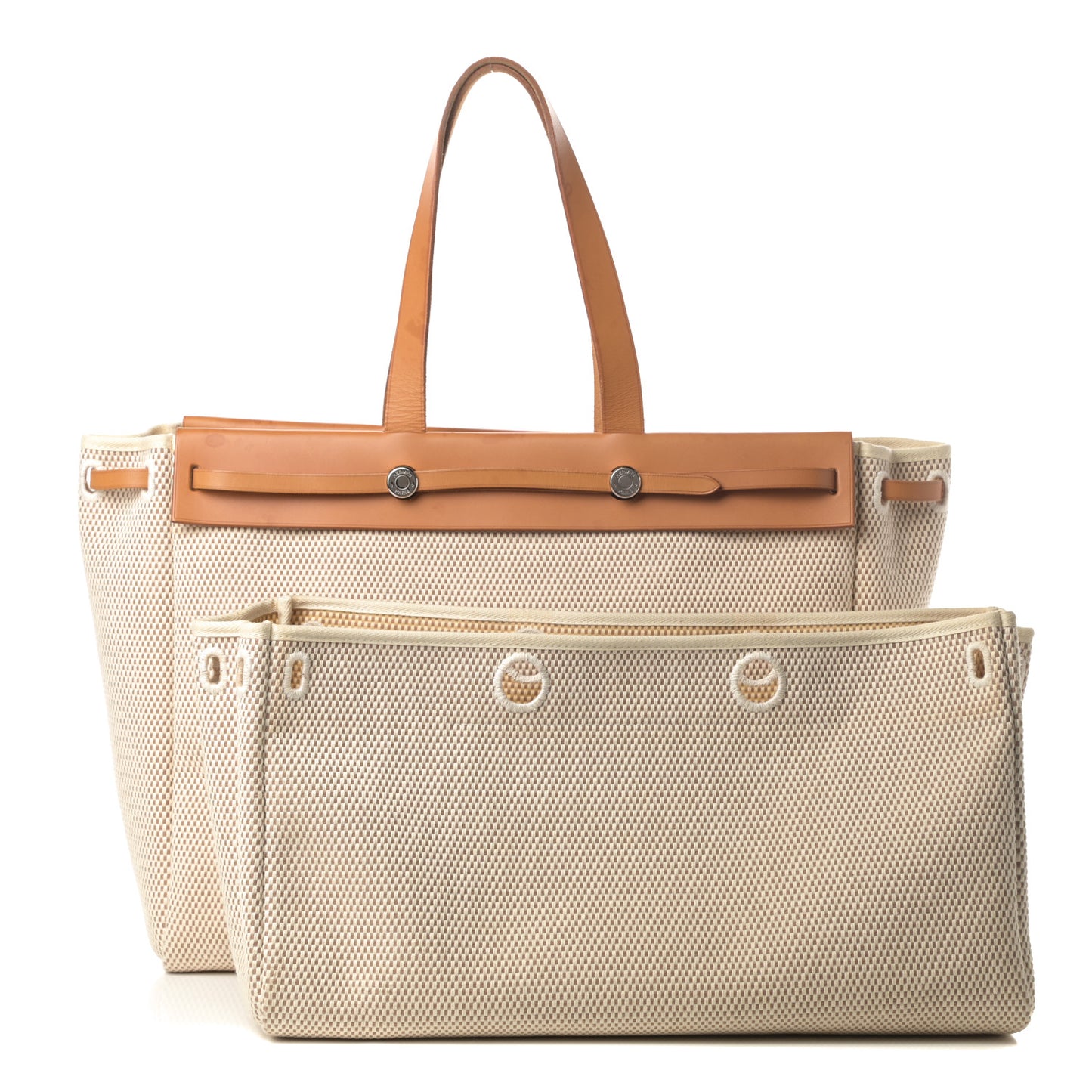 Toile Vache Hunter Herbag Cabas MM Natural