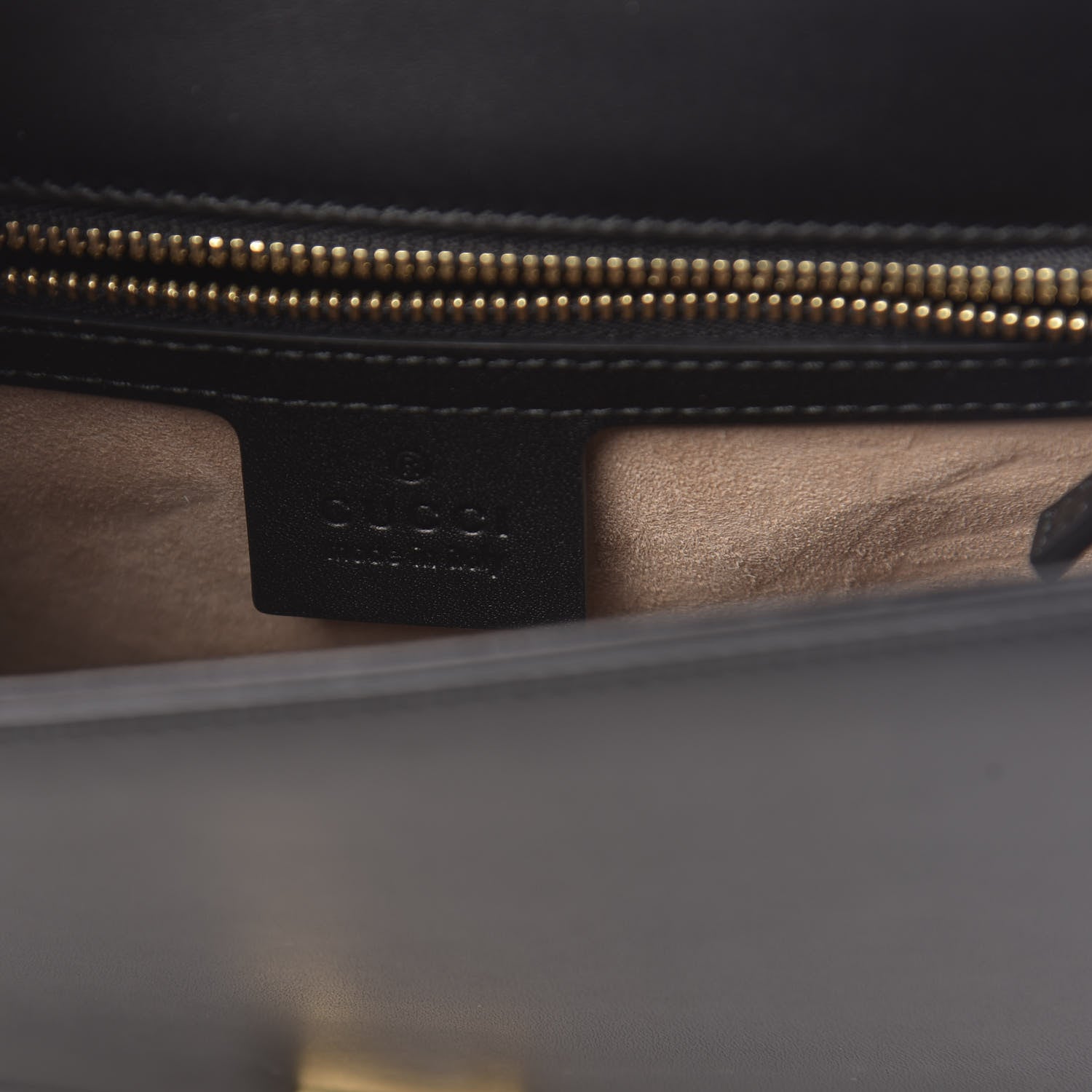 Gucci Calfskin Sylvie Belt Bag Black 6 of 10