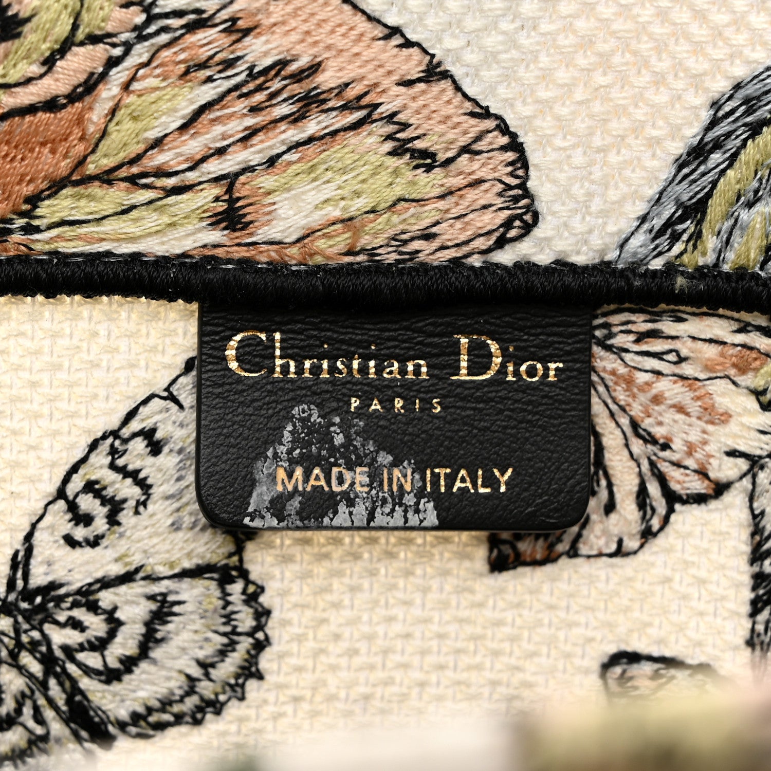 Christian Dior Canvas Embroidered Toile de Jouy Mexico Medium Book