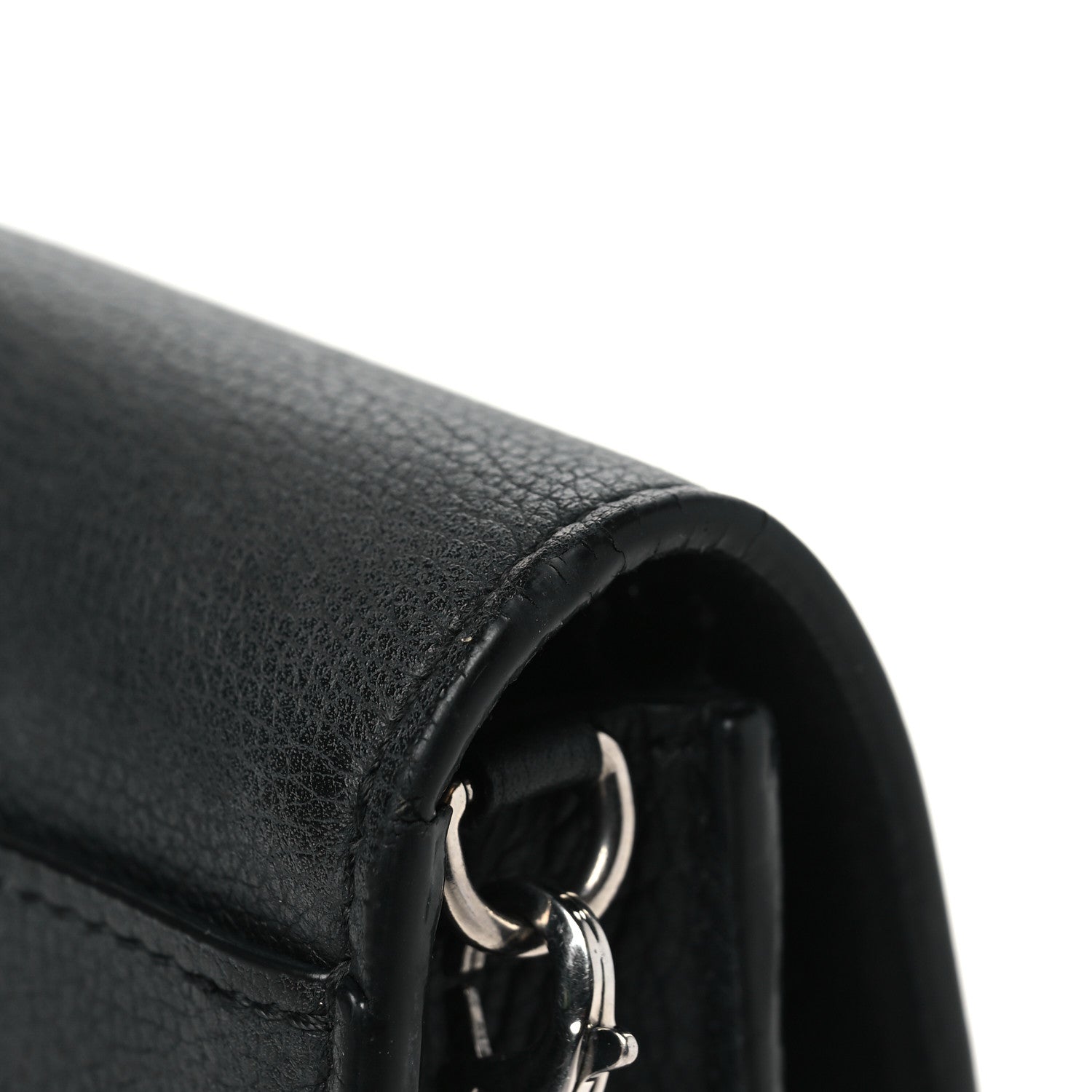 Louis Vuitton Soft Calfskin My Lockme Pochette Black 10 of 12