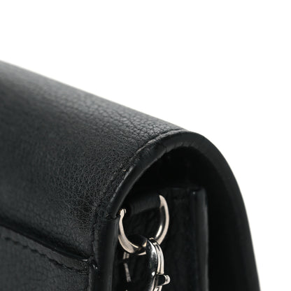 Louis Vuitton Soft Calfskin My Lockme Pochette Black 10 of 12